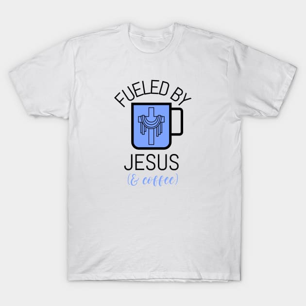 Jesus & Coffee Christian T-Shirt by Crosswalk Clothing